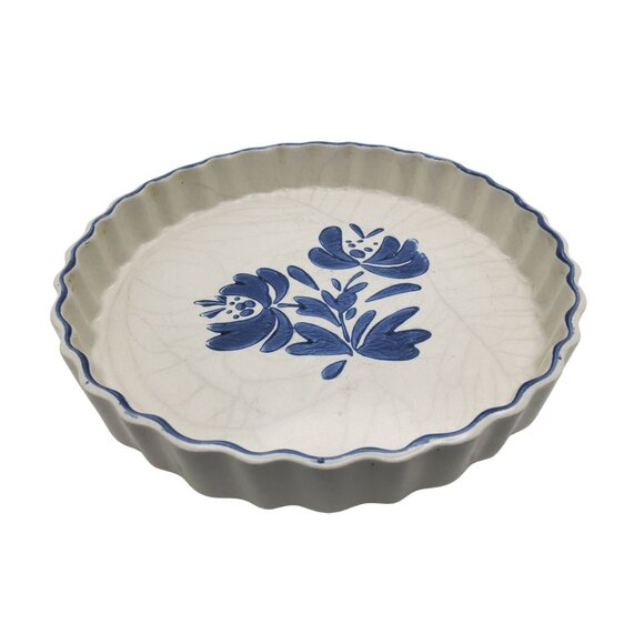 vintage 1970s platzgraff yorktown 10" stoneware #233 pie/quiche dish. - Picture 2 of 3